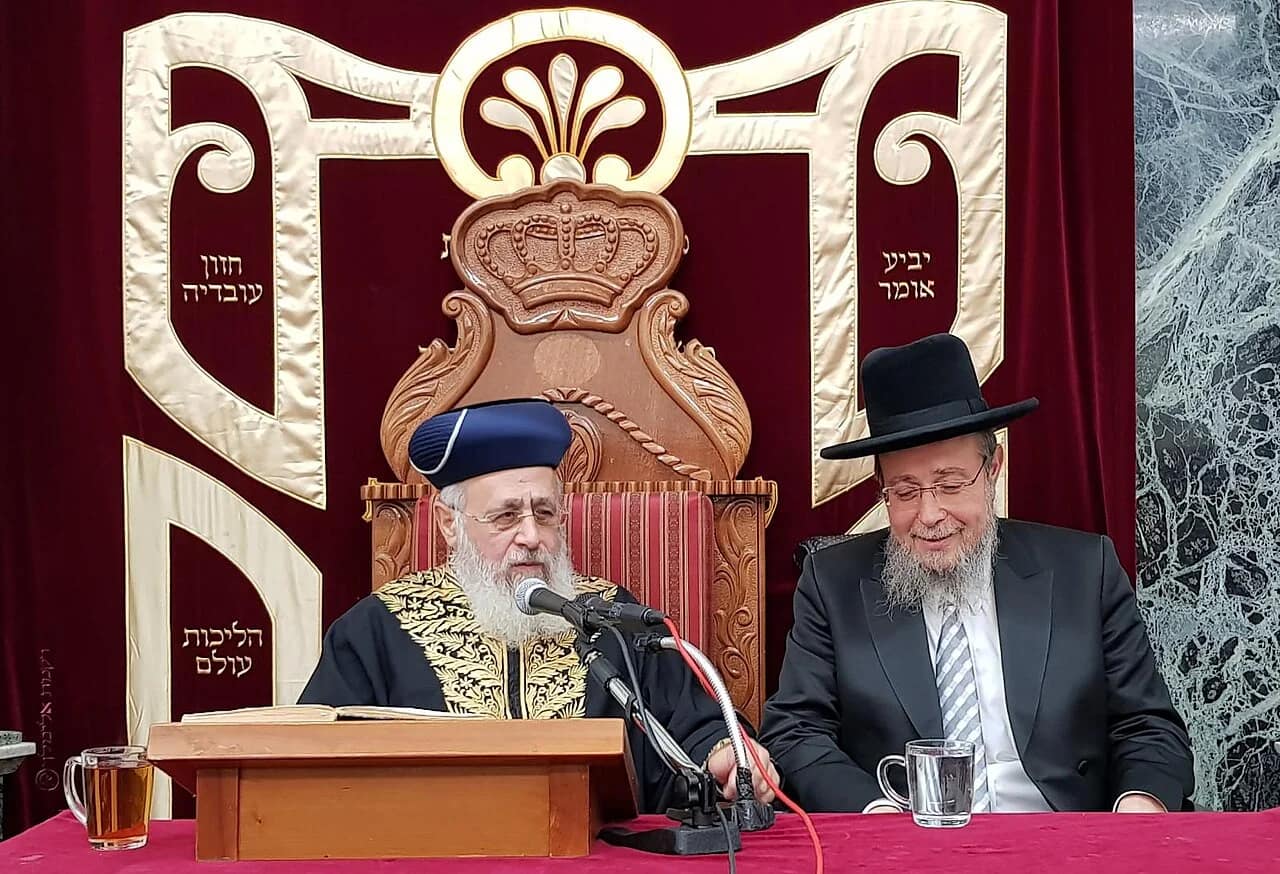 L'ancien grand rabbin séfarade d'Israël Yitzhak Yossef devient le chef spirituel du parti Shas