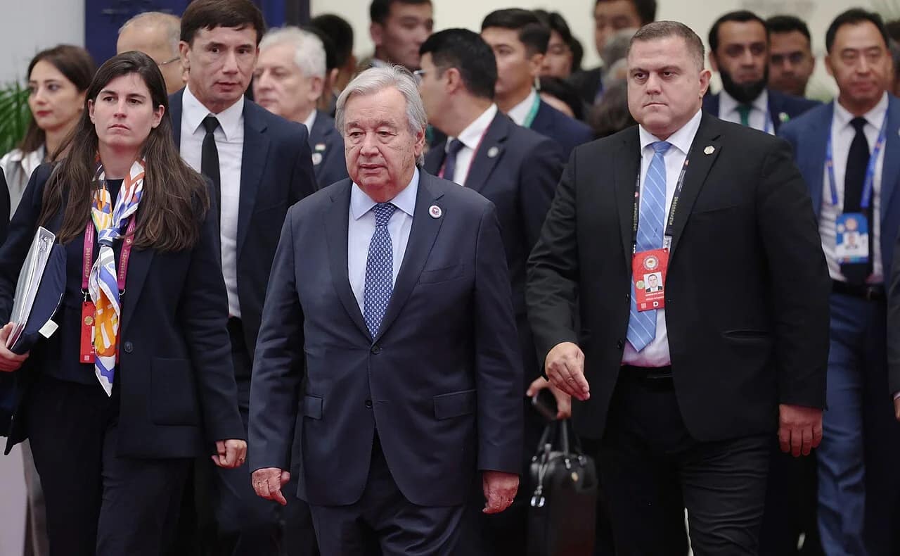 Le chef de l'ONU Antonio Guterres affirme en Syrie que le Golan appartient à Damas