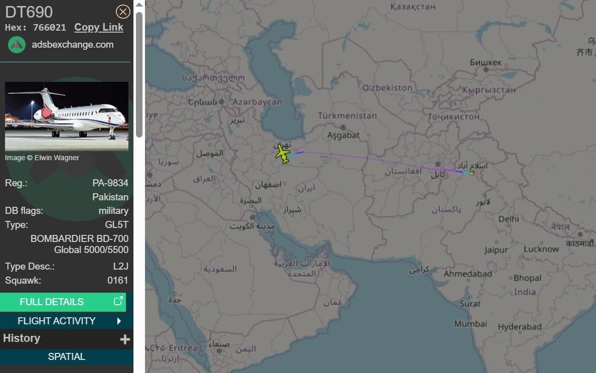 Le chef d'état-major pakistanais arrive à Téhéran pour les négociations USA-Iran