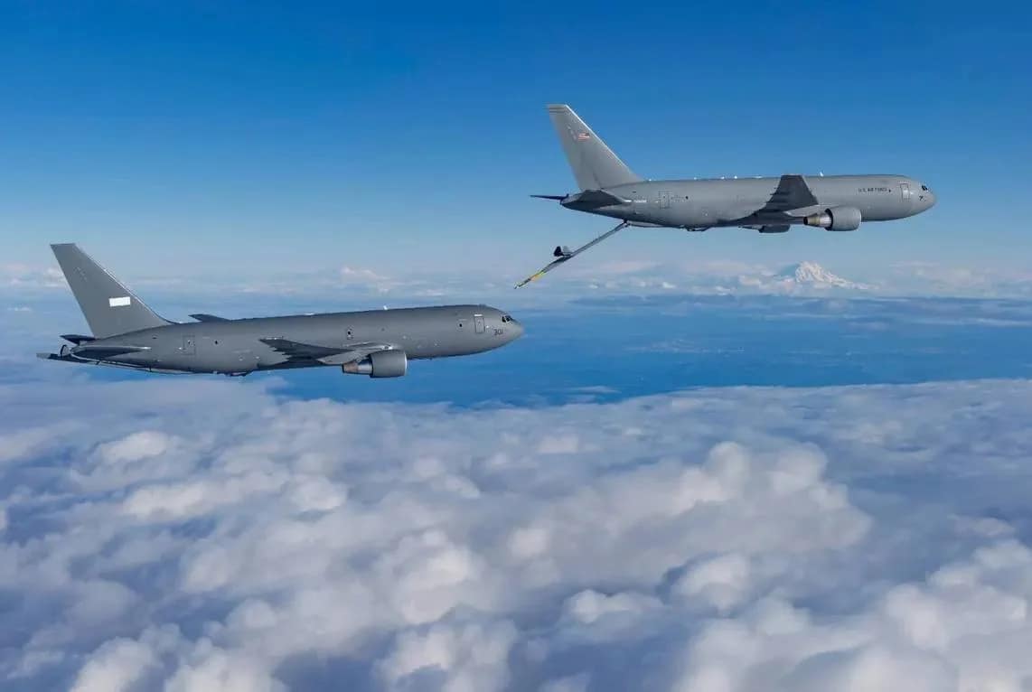 Le premier avion ravitailleur KC-46A « Gideon » a atterri en Israël