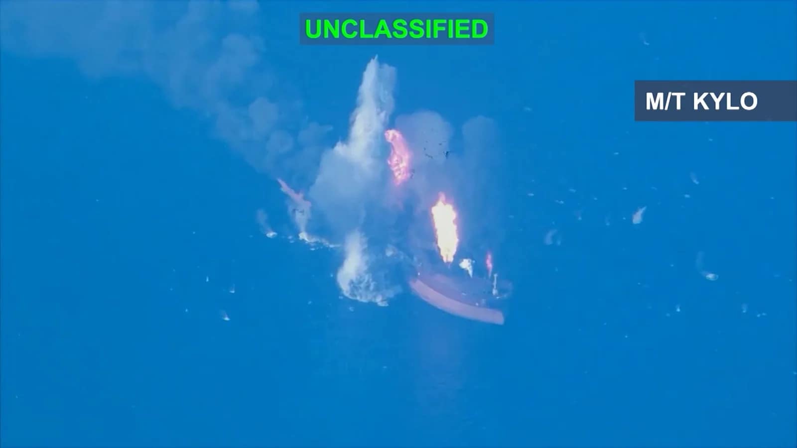 Les États-Unis frappent deux pétroliers iraniens dans le détroit d'Ormuz