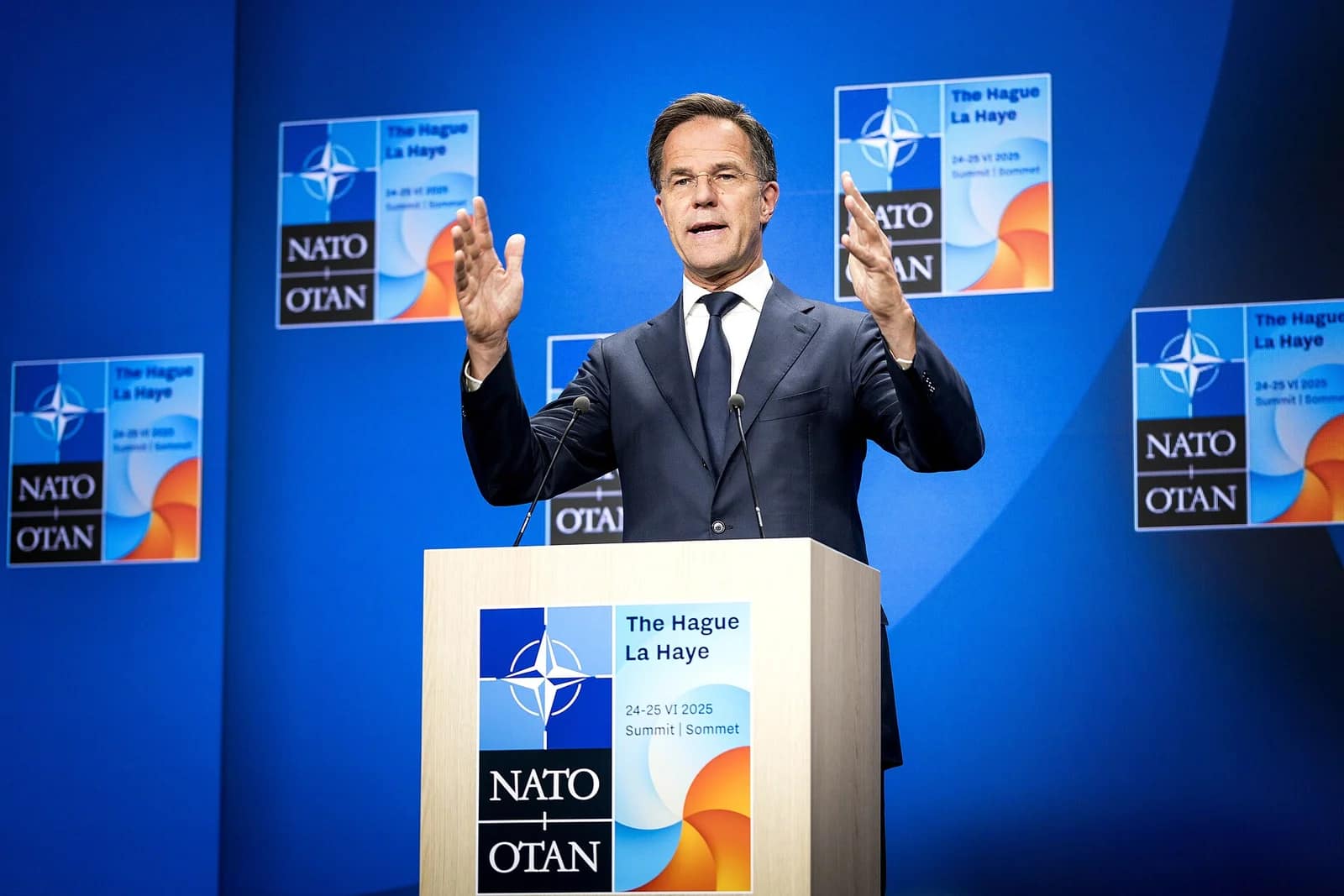 L'Italie dénonce les propos de Mark Rutte (OTAN) sur le décollage de 500 avions américains
