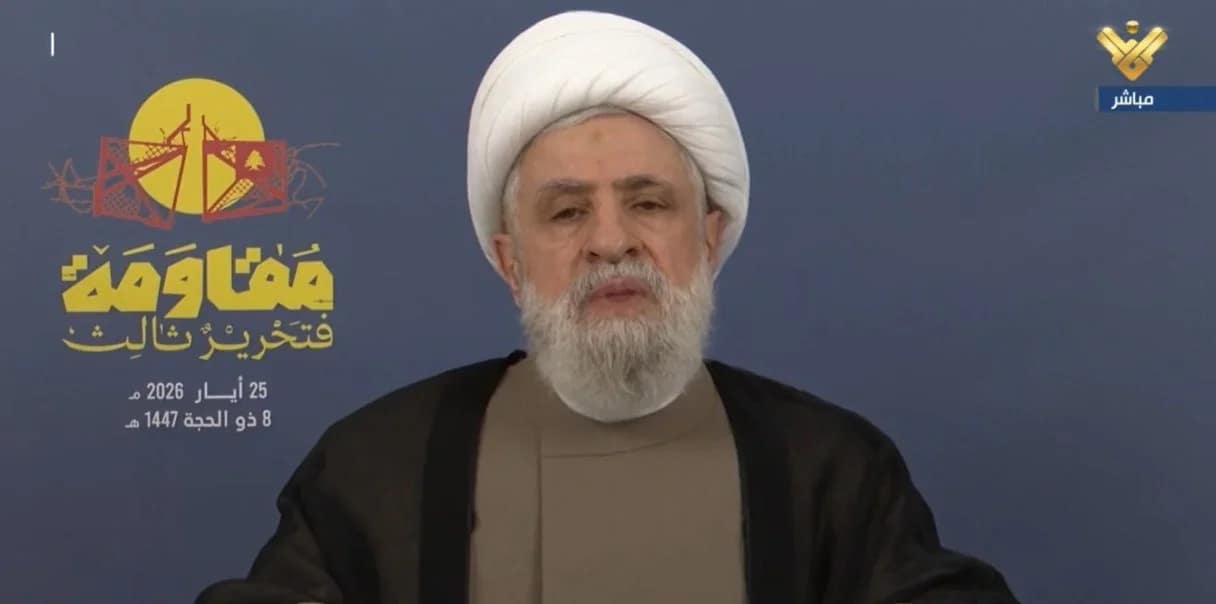 Naim Qassem appelle à renverser le gouvernement libanais et refuse tout désarmement