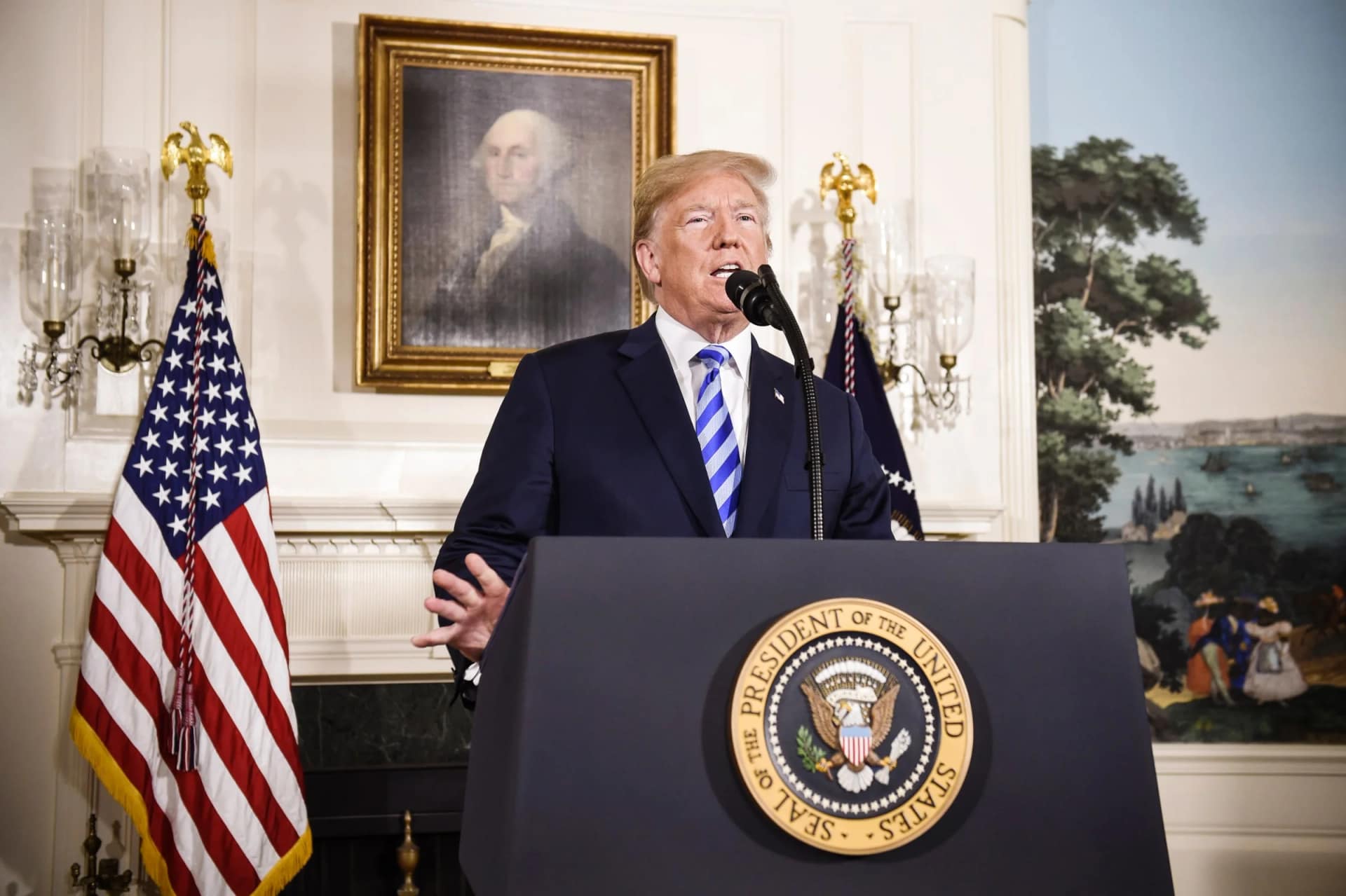 Trump : « L'Iran a accepté la suspension de son enrichissement nucléaire »