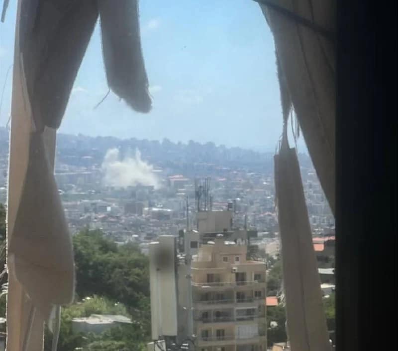 Tsahal mène une frappe ciblée à Beyrouth contre Ali al-Husseini (commandant du Hezbollah)